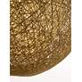 5_Maxim Bali 24" Wide Natural Hemp Twine Orb Pendant Light more views