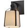 Maxim Bandera 10 1/2" High Dark Bronze 1-Light Wall Sconce