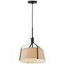 1_Maxim Bandera 14" Dark Bronze 1-Light Pendant
