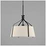 3_Maxim Bandera 14" Dark Bronze 1-Light Pendant more views