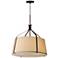 Maxim Bandera 20" Dark Bronze 3-Light Pendant