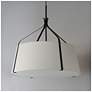 2_Maxim Bandera 30" Dark Bronze 4-Light Pendant more views