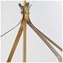 5_Maxim Bandera 30" Natural Aged Brass 4-Light Pendant more views