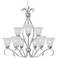 Maxim Basix 32" Wide Satin Nickel 9-Light Chandelier