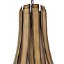 4_Maxim Basque 32" Wide Driftwood 8-Light Chandelier more views