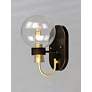 6_Maxim Bauhaus 10 1/2" High Bronze Wall Sconce more views