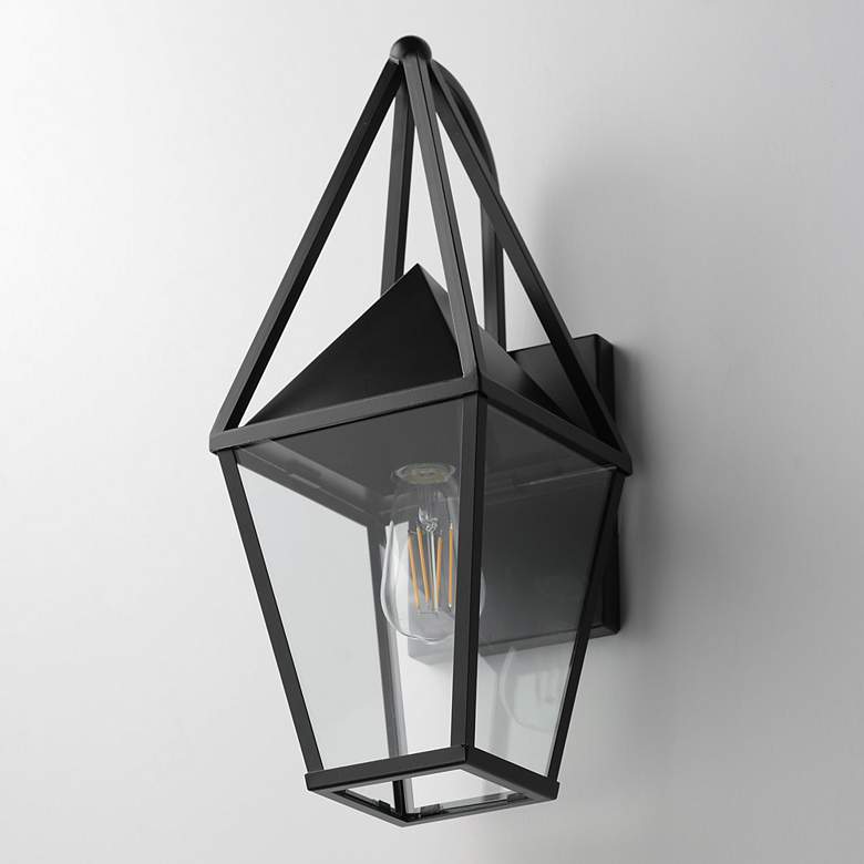 Image 2 Maxim Bavaria 20 1/2" High Black 1-Light Wall Sconce more views