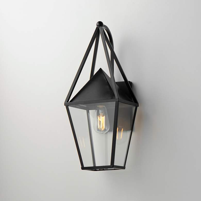 Image 3 Maxim Bavaria 20 1/2" High Black 1-Light Wall Sconce more views