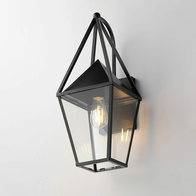 Image 4 Maxim Bavaria 20 1/2" High Black 1-Light Wall Sconce more views