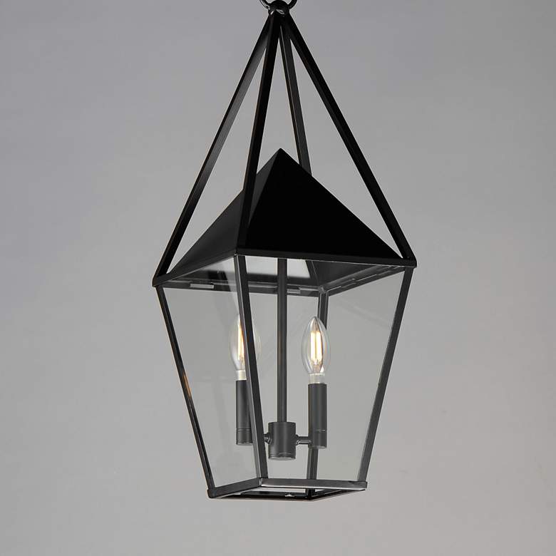Image 4 Maxim Bavaria 9" Wide Black 2-Light Large Outdoor Pendant more views
