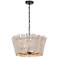 Maxim Baywood 24" Wide Textured Bronze 4-Light Chandelier