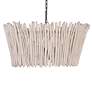 3_Maxim Baywood 24" Wide Textured Bronze 4-Light Chandelier more views