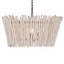 4_Maxim Baywood 24" Wide Textured Bronze 4-Light Chandelier more views