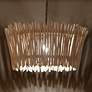 4_Maxim Baywood 30" Textured Bronze DriftWood Chandelier more views