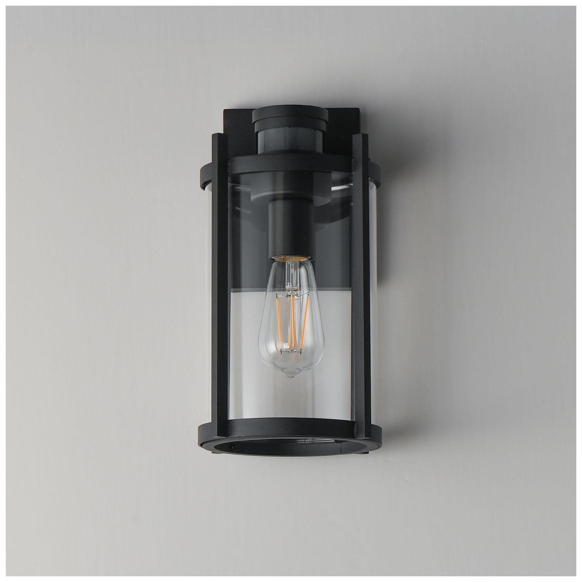 Image 4 Maxim Belfry 12" High Black 1-Light Wall Sconce w/ MSP more views