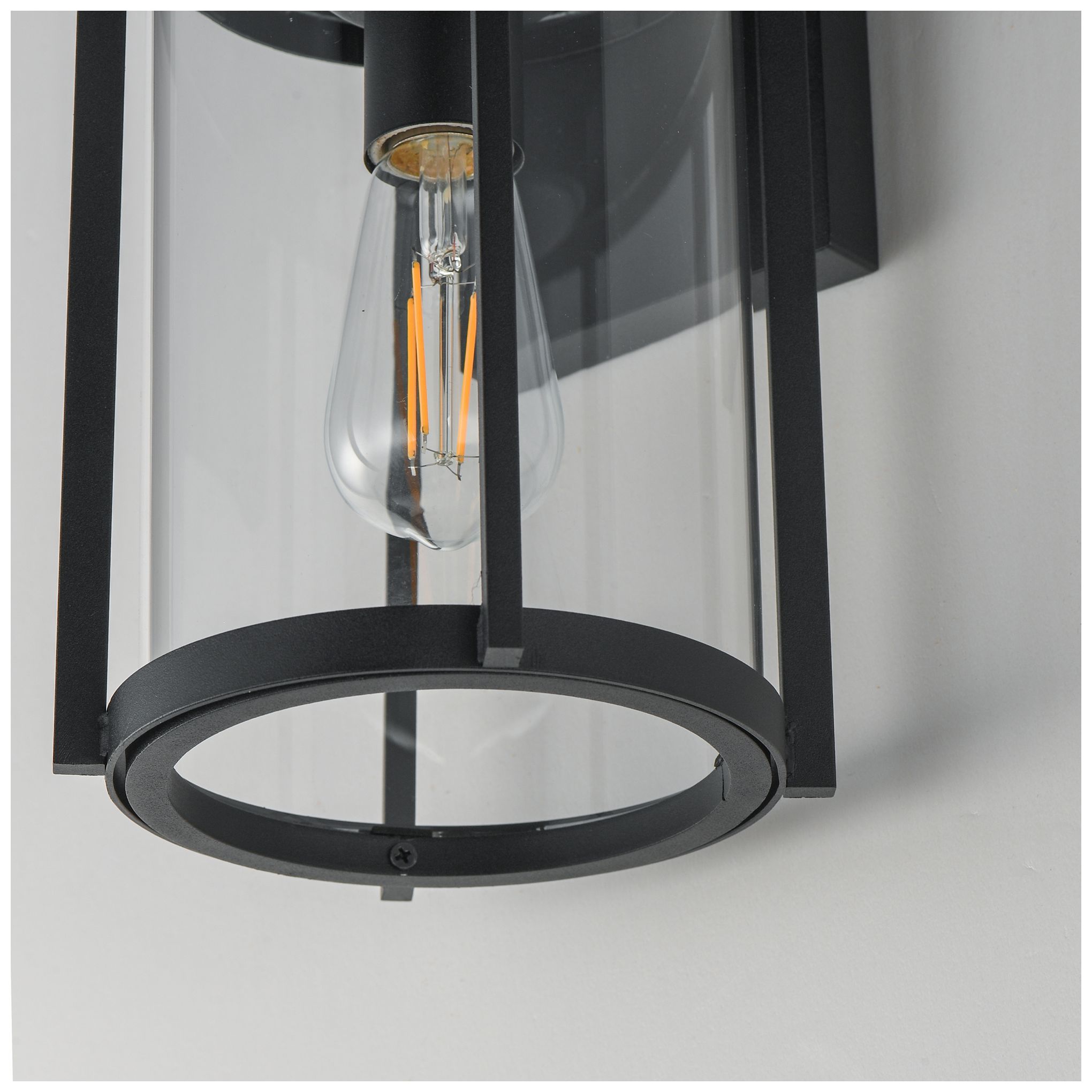 Image 6 Maxim Belfry 12" High Black 1-Light Wall Sconce w/ MSP more views