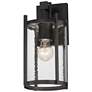 2_Maxim Belfry 13" High Black 1-Light Wall Light