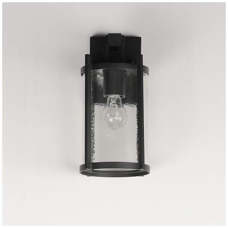 Image 3 Maxim Belfry 13" High Black 1-Light Wall Light more views