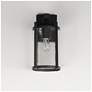 3_Maxim Belfry 13" High Black 1-Light Wall Light more views