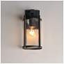 4_Maxim Belfry 13" High Black 1-Light Wall Light more views
