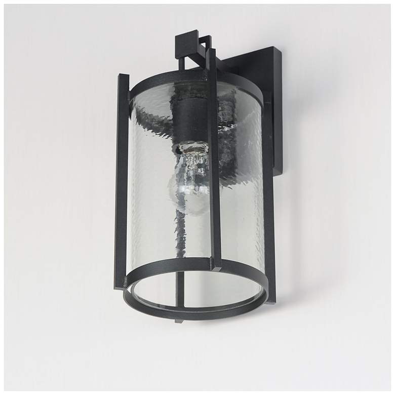 Image 5 Maxim Belfry 13" High Black 1-Light Wall Light more views