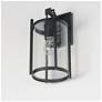 5_Maxim Belfry 13" High Black 1-Light Wall Light more views