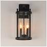 4_Maxim Belfry 16" High Black 2-Light Wall Light more views
