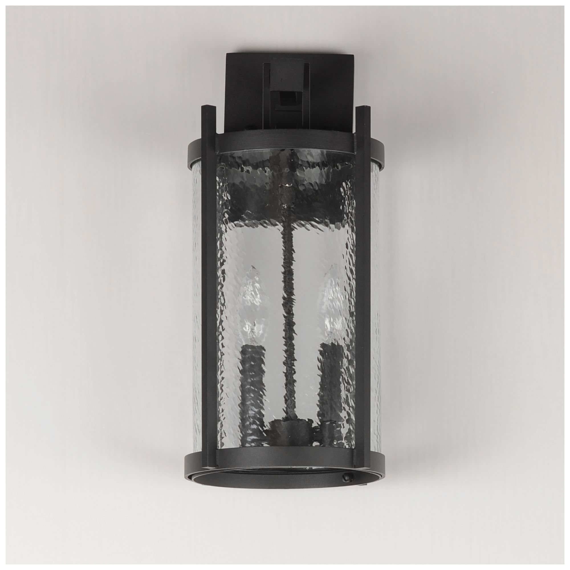 Image 3 Maxim Belfry 16" High Black 2-Light Wall Light more views