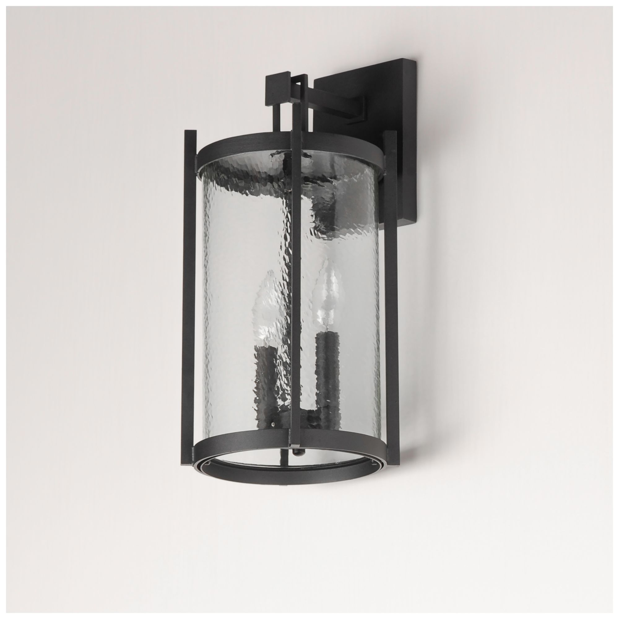 Image 5 Maxim Belfry 16" High Black 2-Light Wall Light more views