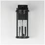 3_Maxim Belfry 20" High Black 3-Light Wall Light more views