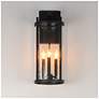 4_Maxim Belfry 20" High Black 3-Light Wall Light more views