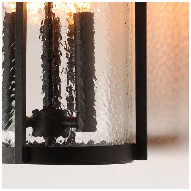 Image 6 Maxim Belfry 20" High Black 3-Light Wall Light more views