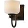 Maxim Bisque 10" High Oil Rubbed Bronze 1-Light Wall Sconce