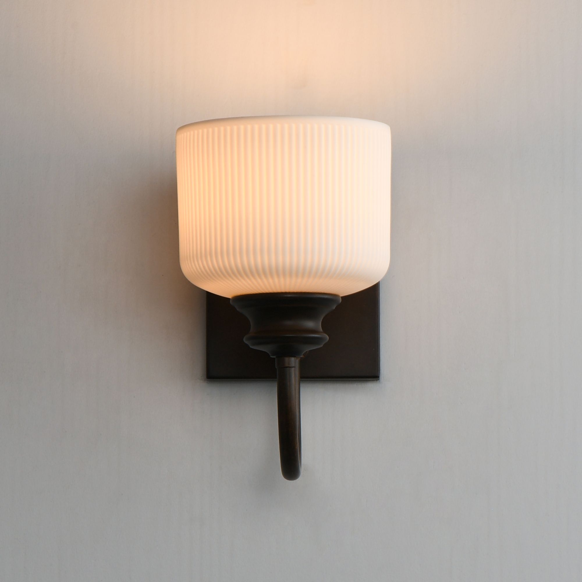 Image 3 Maxim Bisque 10" High Oil-Rubbed Bronze Wall Sconce more views