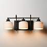 Thumbnail3 of Maxim Bisque 24" Wide Oil Rubbed Bronze 3-Light Bath Vanity more views