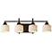 Maxim Bisque 32" Wide Oil-Rubbed Bronze 4-Light Bath Light