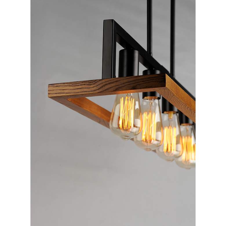 Image 4 Maxim Black Forest 29 1/2" Ashbury Modern Kitchen Island Light Pendant more views