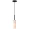 Maxim Blizzard 3 1/4" Wide Black 1-Light Pendant