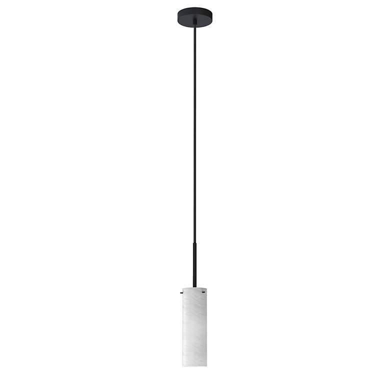 Image 2 Maxim Blizzard 3 1/4" Wide Black 1-Light Pendant more views