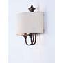 3_Maxim Bongo 13 1/2" High Oil-Rubbed Bronze Wall Sconce more views