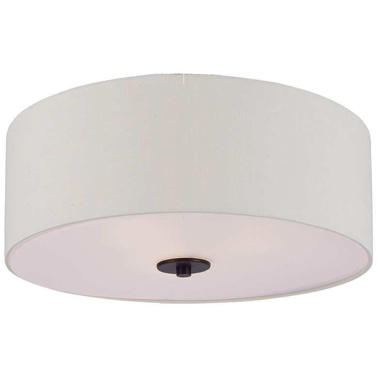 Image 1 Maxim Bongo 18 inch Wide 3-Light Flush Mount Ceiling Light