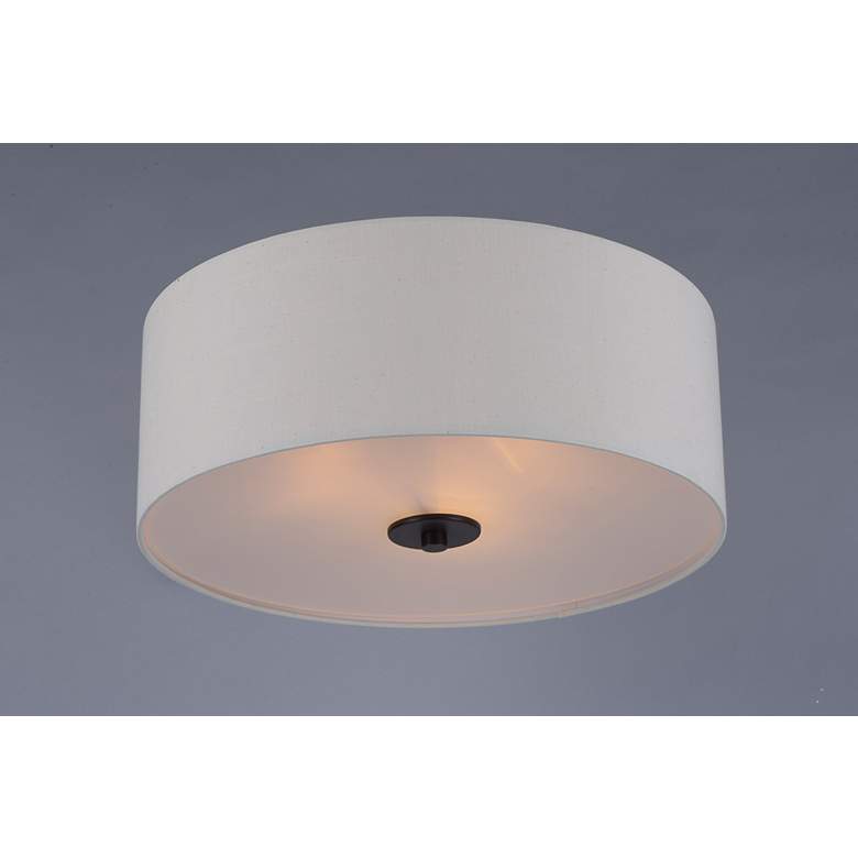 Image 2 Maxim Bongo 18" Wide 3-Light Flush Mount Ceiling Light more views