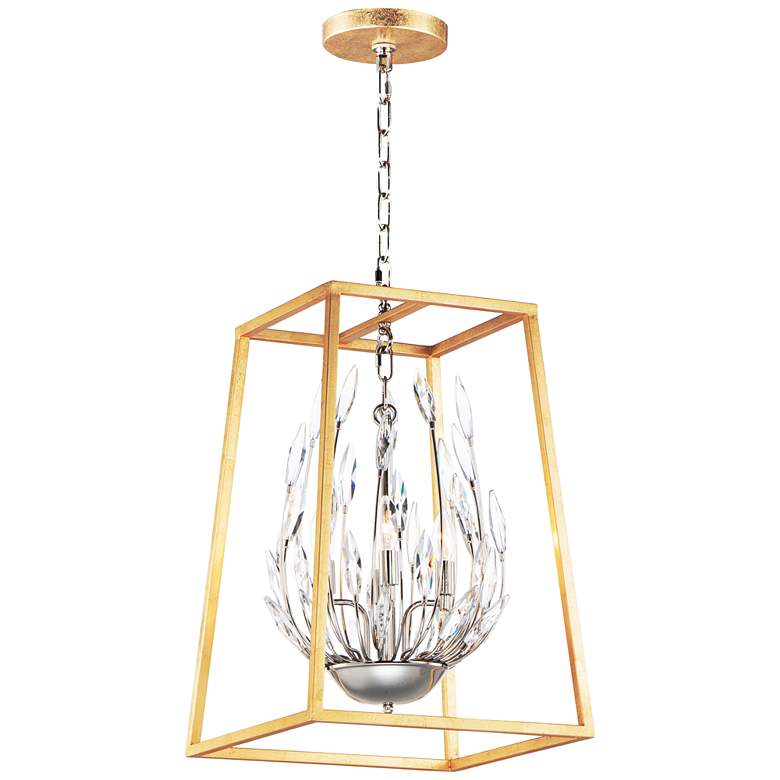 Image 2 Maxim Bouquet 16 inch Wide Gold and Nickel Foyer Pendant Light