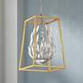 Maxim Bouquet 16" Wide Gold and Nickel Foyer Pendant Light