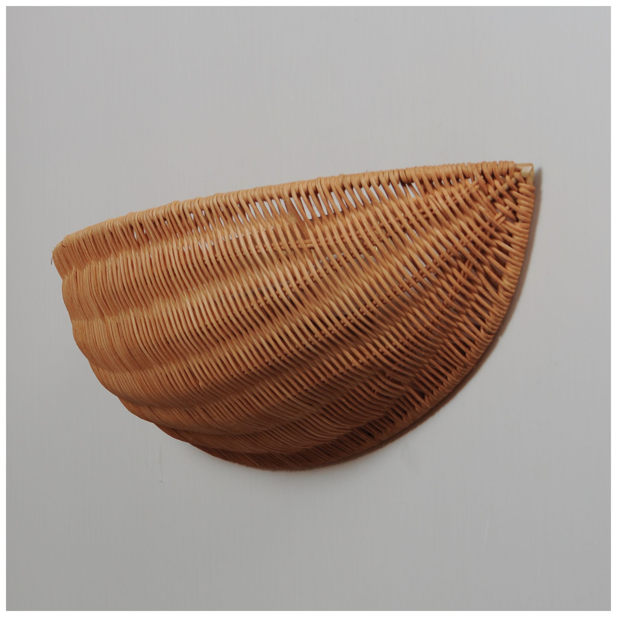 Image 5 Maxim Bower 17 3/4" Wide Rattan/Natural Aged Brass Wall Sconce more views