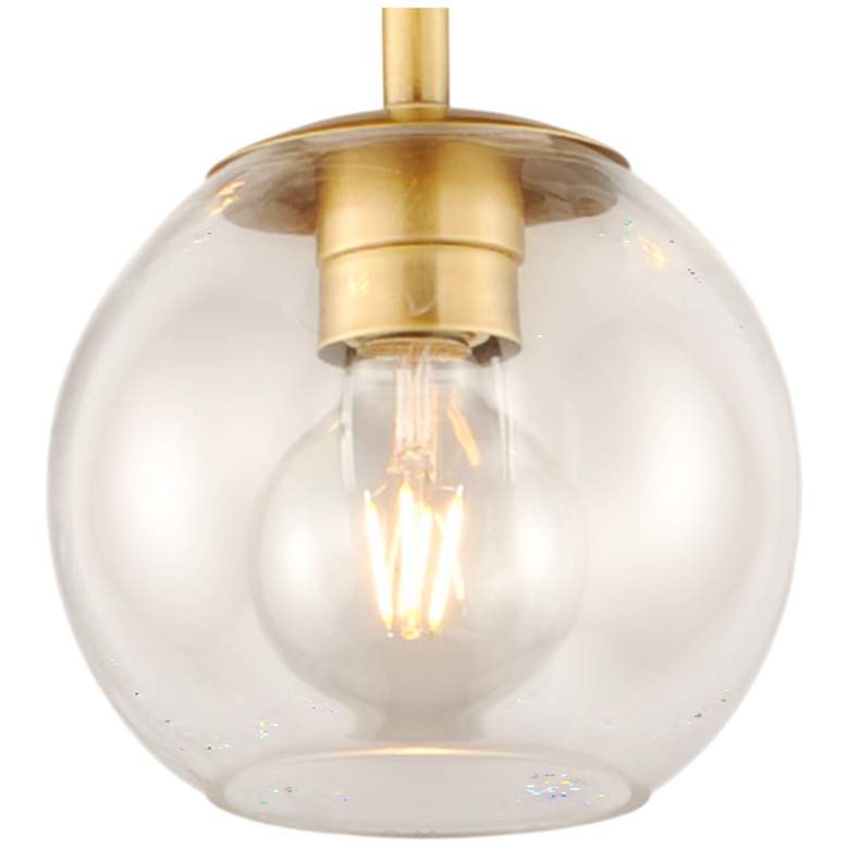 Image 3 Maxim Branch 21 1/2" Wide Natural Aged Brass 4-Light Pendant more views