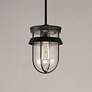 1_Maxim Breakwater 10" High Black Outdoor Hanging Light