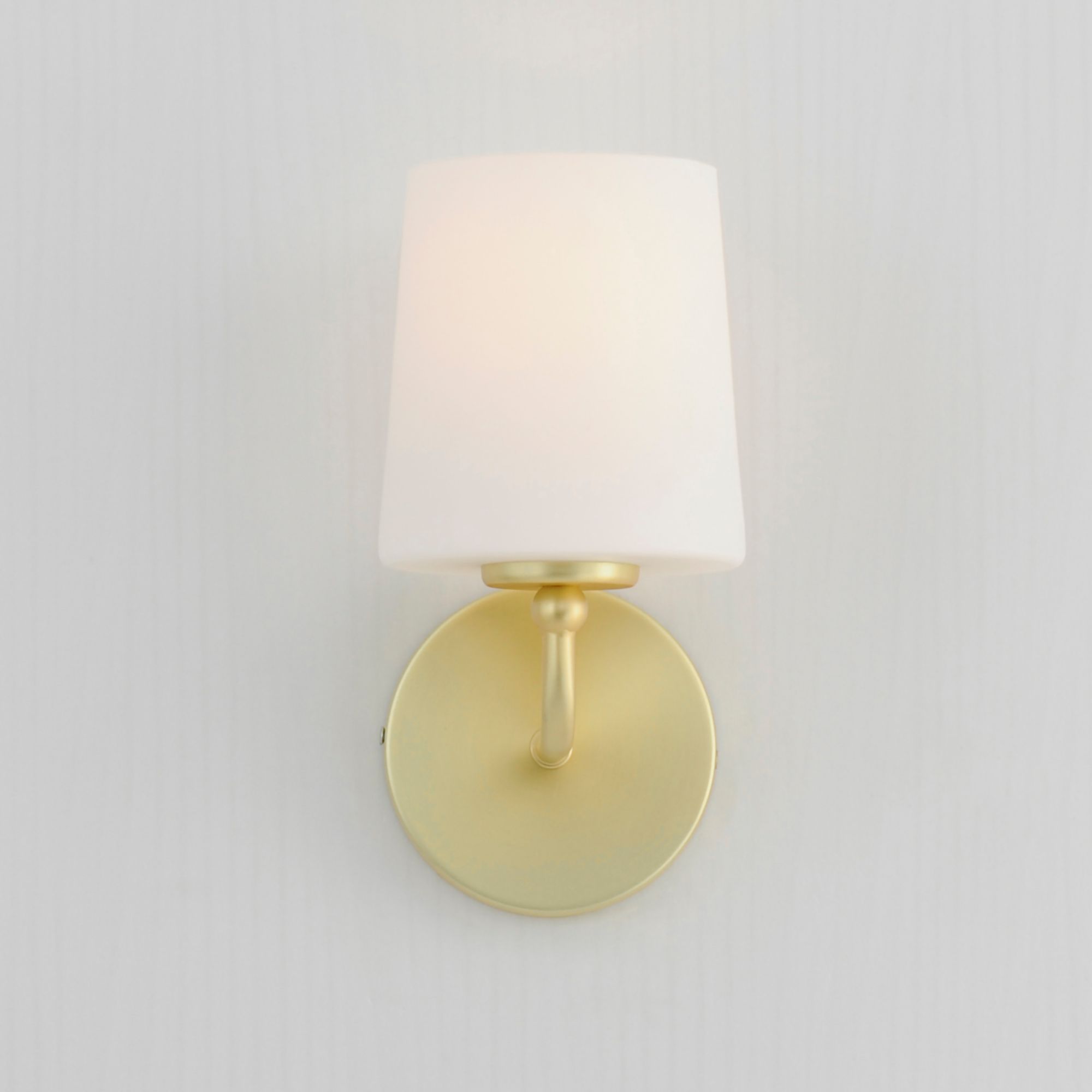 Image 5 Maxim Bristol 10" High Satin Brass Wall Sconce more views