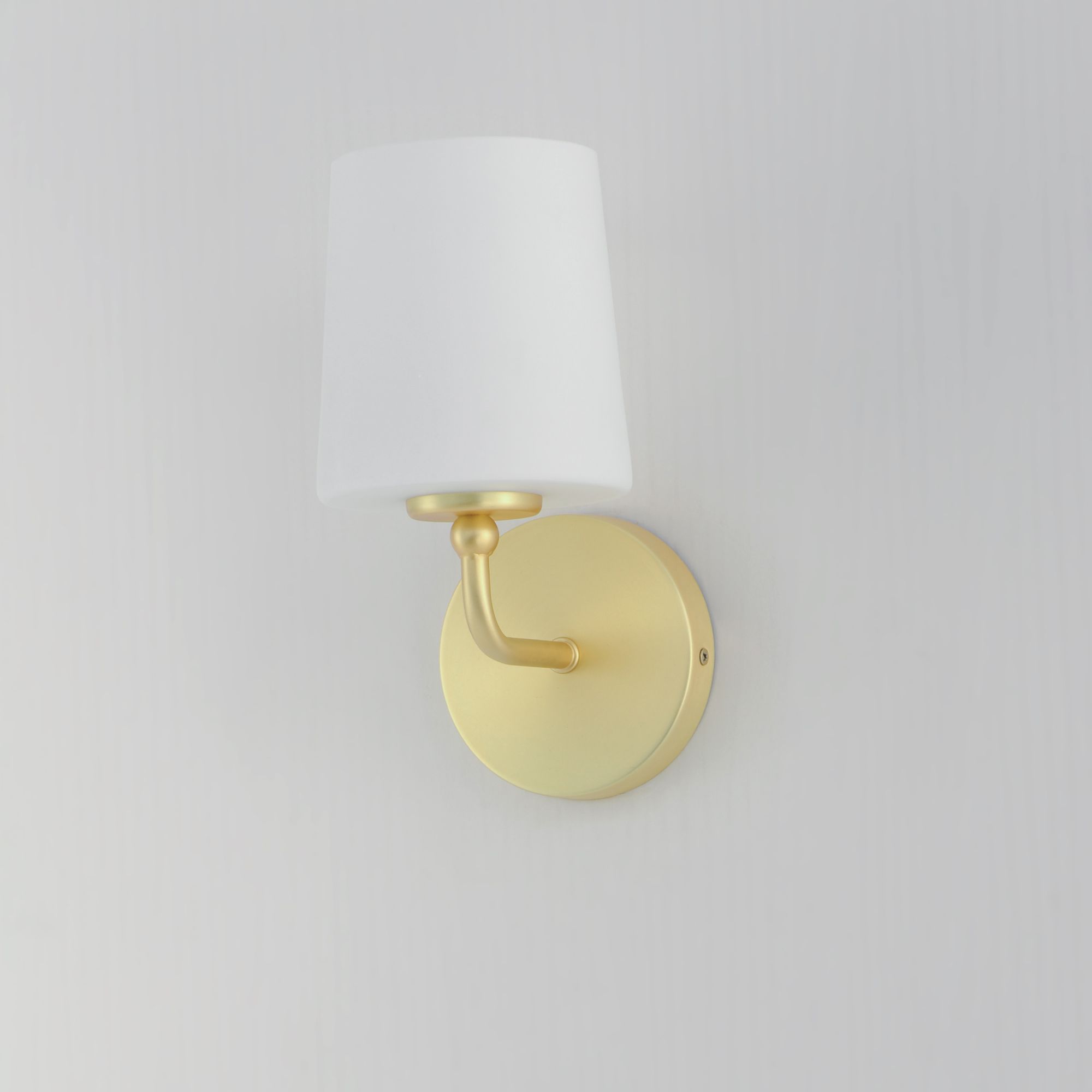 Image 6 Maxim Bristol 10" High Satin Brass Wall Sconce more views