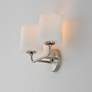 7_Maxim Bristol 13 1/4" High Satin Nickel 2-Light Wall Sconce more views